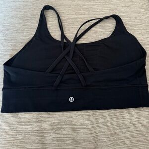 Lululemon energy bra long line medium  support B-D cups